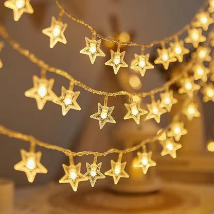 Star String Lights – Premium LED Serial Lights for Home & Festive Decoration